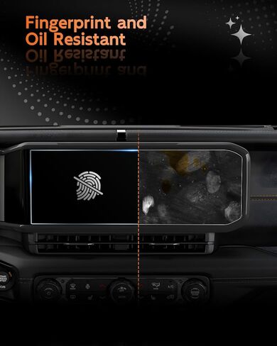 CDEFG For 2024-2025 2026 Jeep Wrangler/4xe/Gladiator Screen Protector - 12.3 Inch 9H HD Tempered Glass - (Sport, Willys, Sahara, Rubicon, Mojave,High Altitude) Touchscreen Accessories in Saudi Arabia