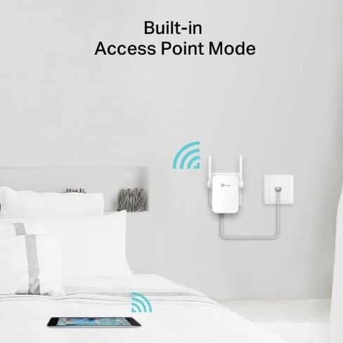 TP-Link AC750 Wi-Fi 5 Dual-Band (RE750C) Range Extender with Speedy 750 Mbps Transfer Rate, Smart Roaming for Stable Wireless Coverage, Ethernet Port to Direct Connect a Device (Renewed) in Saudi Arabia