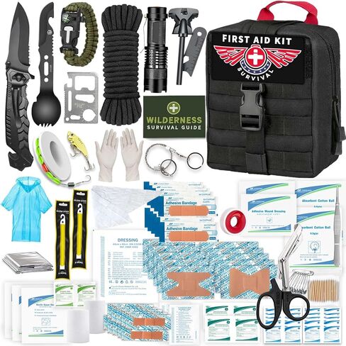 VEITORLD Gifts for Him Men Husband Dad Valentines Day - Survival Gear and Equipment 12 in 1, Survival Kits - Cool Fishing Hunting Camping Anniversary Birthday Gift for Man Teen Boy Boyfriend Women in Saudi Arabia