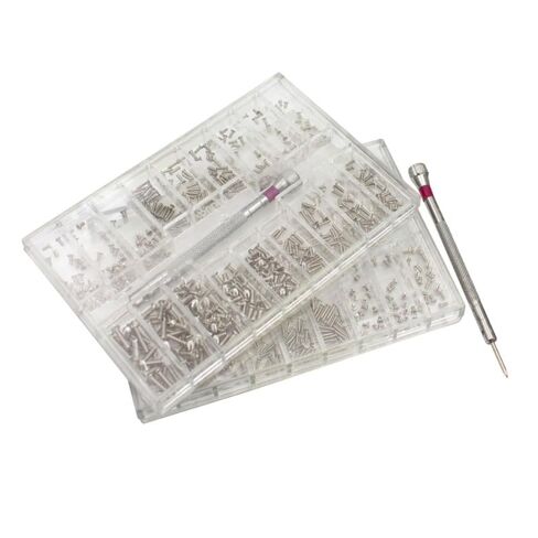 500Pcs Mini Screws Set Micro Laptop Computer Screw Sunglass Watch Tablet Glasses Repair Screws Hardware Tools in Saudi Arabia