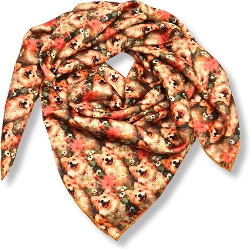 Wild Rag Silk Scarf 36'', Western Cowboy Bandana Wild Rags,Square Silky Animals Pattern Scarves in Saudi Arabia