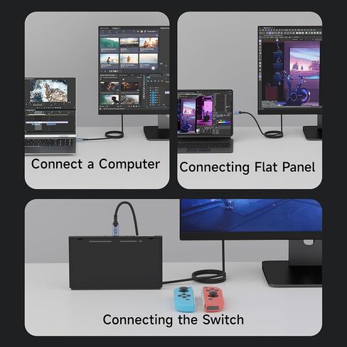 كابلات USB c قصيرة 2 حزمة 2 قدم، شحن سريع من النوع C 100 وات، كابل بيانات usbc 20 جيجابت في الثانية، USB 3.2 عالي السرعة الجيل 2x2، فيديو 4K@60 هرتز، متوافق مع الشاشة/العرض Thunderbolt 4/3 in Kuwait
