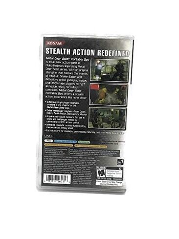 لعبة Metal Gear Solid Portable Ops - Sony PSP (متجددة) in Kuwait