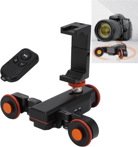 كاميرا Yoidesu، منزلق كهربائي مزود بمحرك مع 3 تروس سرعة وجهاز تحكم عن بعد لاسلكي، لكاميرا DSLR بدون مرآة للهواتف الذكية التي تدون الفيديو in Kuwait