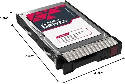 Axiom 12 TB Hard Drive - 3.5 Internal - SATA (SATA/600) - Server, Storage System Device Supported in Saudi Arabia