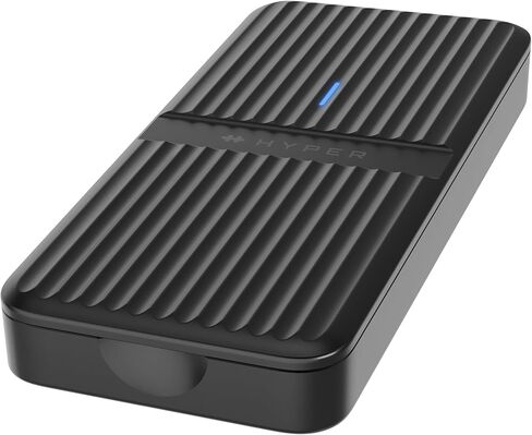 حاوية HyperDrive Next USB4 NVMe SSD - 80 جيجابت في الثانية USB4 v2، متوافقة مع Thunderbolt 5، تدعم أجهزة توسيع PCIe Gen4/3، حاوية M.2 SSD خالية من الأدوات مع دعم الطاقة الخارجية، لنظامي التشغيل Windows وMacOS in Saudi Arabia