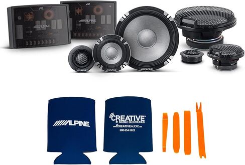Alpine 6.5" & 6x9 R2 High-Resolution Speaker Bundle - A Pair of R2-S6533-Way Component Speakers & a Pair of R2-S69C 6x9 Component Speakers in Saudi Arabia