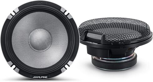 Alpine 6.5" & 6x9 R2 High-Resolution Speaker Bundle - A Pair of R2-S6533-Way Component Speakers & a Pair of R2-S69C 6x9 Component Speakers in Saudi Arabia