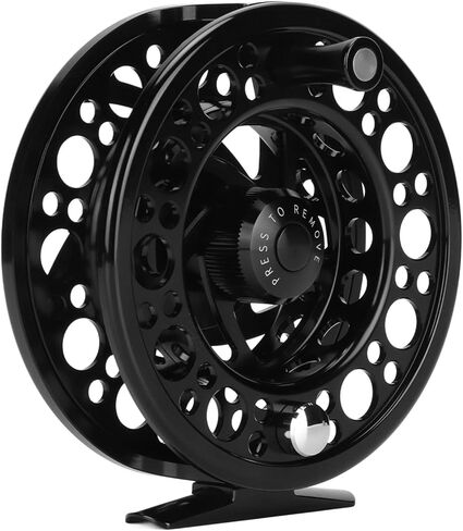 9/10 Fly Fishing Reel CNC Machined Aluminum Alloy Body for High Impact Durability Outdoor in Saudi Arabia