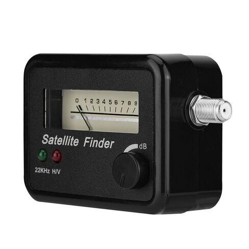 Finder Digital Meter with Illuminated Display for Easy Dish Alignment Lightweight and Portable 13-18V DC and White Sat Finder in Saudi Arabia