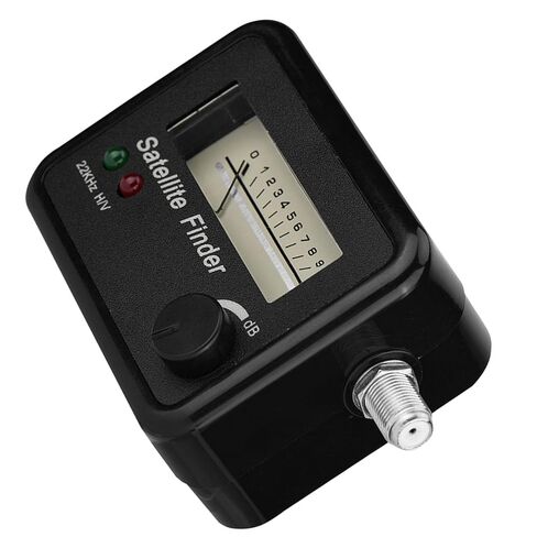Finder Digital Meter with Illuminated Display for Easy Dish Alignment Lightweight and Portable 13-18V DC and White Sat Finder in Saudi Arabia