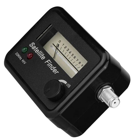 Finder Digital Meter with Illuminated Display for Easy Dish Alignment Lightweight and Portable 13-18V DC and White Sat Finder in Saudi Arabia