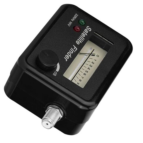 Finder Digital Meter with Illuminated Display for Easy Dish Alignment Lightweight and Portable 13-18V DC and White Sat Finder in Saudi Arabia