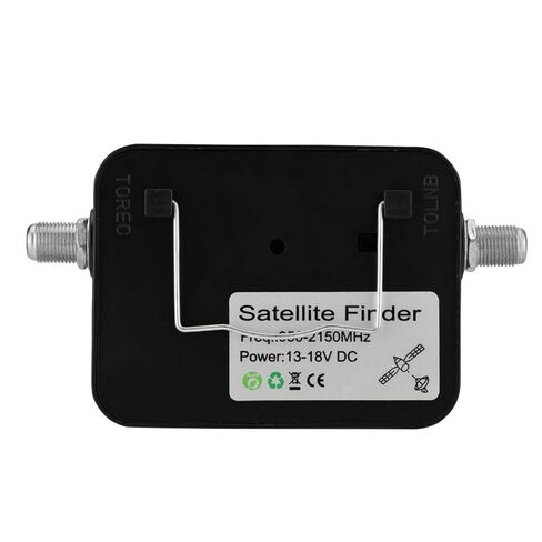 Finder Digital Meter with Illuminated Display for Easy Dish Alignment Lightweight and Portable 13-18V DC and White Sat Finder in Saudi Arabia