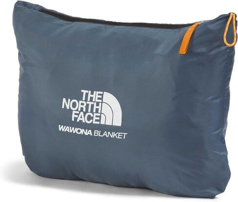 THE NORTH FACE Wawona Blanket - Insulated Blanket for Home and Camping, Water Repellent, Packable Design, Granite Grey/Dust Orange, One Size in Saudi Arabia