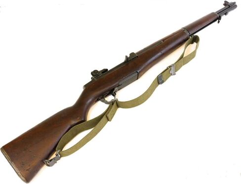 قطعتان من حبال الويب لـ M1 Garand USGI Style Two Point OD Cotton Web US Made in Saudi Arabia