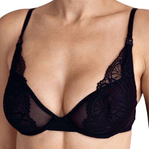MILK&LACE Petra Nursing Bra – Soft Stretch Lace Maternity Bra with Gentle Underwire, One-Hand Clips & Adjustable Fit in Saudi Arabia