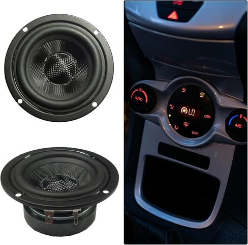 4.5 بوصة 4Ohm 30W الألياف الزجاجية المخروط مكبرات الصوت مضخم الصوت HiFi مكبرات الصوت منخفضة التردد باس قوي in Saudi Arabia