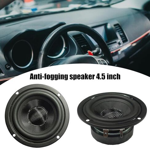 4.5 بوصة 4Ohm 30W الألياف الزجاجية المخروط مكبرات الصوت مضخم الصوت HiFi مكبرات الصوت منخفضة التردد باس قوي in Saudi Arabia