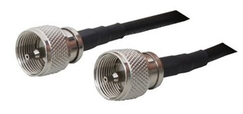 MPD Digital I LMR240 كابل محوري I PL259 ذكر إلى PL259 ذكر موصلات I انخفاض فقدان RF Coax I CB، راديو هام، أجهزة إرسال، هوائي I 15 قدم in Saudi Arabia