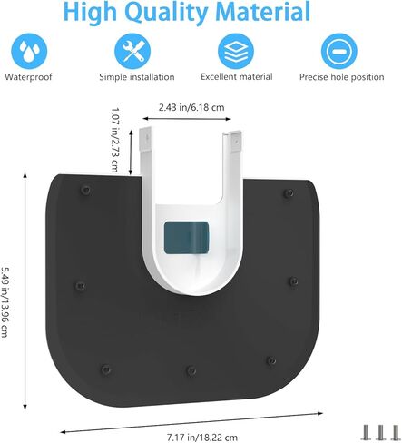 Waterproof Outdoor Sun Rain Shade Shield Cover Compatible with eufy PoE NVR Security System S4 Max and eufy PoE Bullet-PTZ Cam S4 Security Camera (Not Compatible with eufyCam S4) in Saudi Arabia