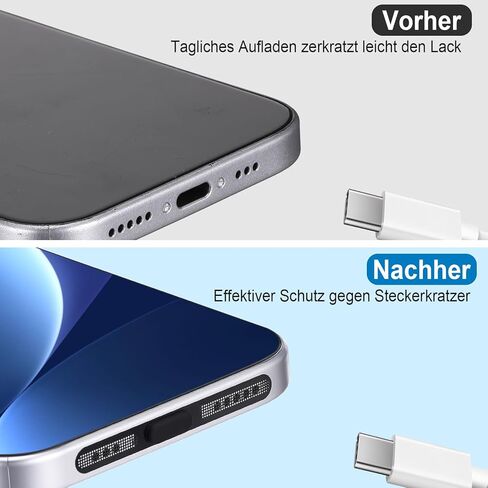 15 حزمة من قابس الغبار USB C، 4 قطع ملصق شبكي مقاوم للغبار، قابس غبار من النوع C، غطاء غبار لمكبر صوت الهاتف، غطاء حماية مضاد للغبار مع فرشاة نظيفة عالمية لجميع الهواتف in Kuwait