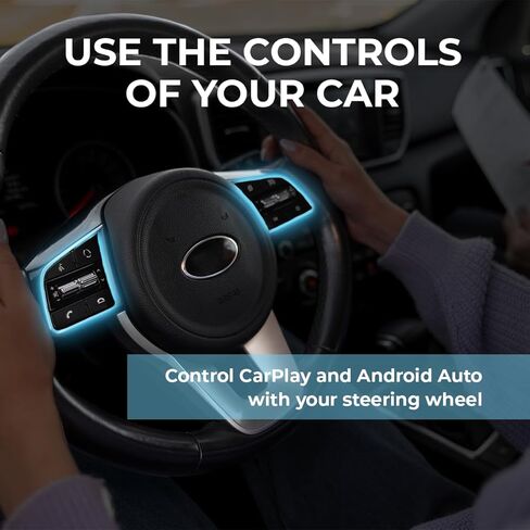N Wireless CarPlay Adapter Upgrade – Faster & More Stable Wireless Apple CarPlay for Wired CarPlay Vehicles, 5GHz WiFi Performance, Plug & Play USB Dongle, Quick Pairing in Saudi Arabia
