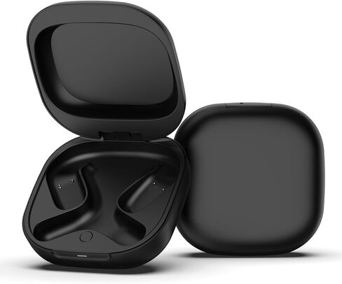 حقيبة شحن Kissmart لجهاز Shokz OpenFit 2/OpenFit 2+ | غطاء علبة شاحن بديل لسماعات الرأس المفتوحة Shokz T920 T921 (500 مللي أمبير في الساعة) in Saudi Arabia