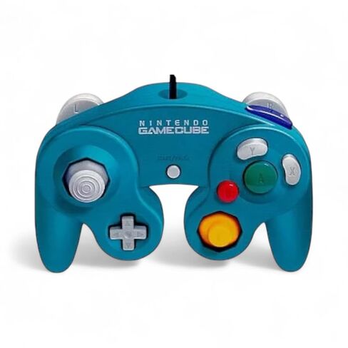 Nintendo GameCube dedicated controller emerald blue in Saudi Arabia