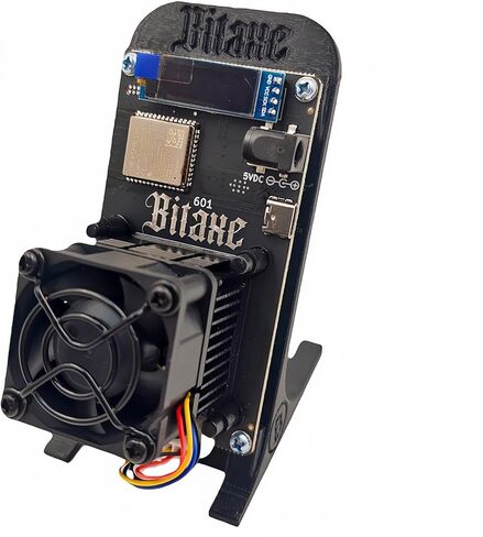 جهاز تعدين Bitaxe Gamma 601 Bitcoins BM1370 Asic Chip 1.2TH/s Solo Miner 18W كفاءة الطاقة 2.4G WiFi للاستخدام المنزلي BTC Miner Low Noice Crypto Miner يتضمن PSU مع مصدر مفتوح من Antminer in Kuwait