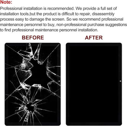 New 10.1'' Touch Screen Digitizer Replacement for Tablet PC PX101L81A011 with OCA Adhesive Repair Tools Kit-No LCD Screen in Saudi Arabia