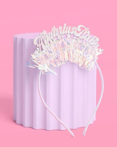 xo, Fetti Aquarius Baby Headband - Fits Adult + Child | Zodiac Hair Accessory, Horoscope Favor, Astrology Birthday Party Decorations in Saudi Arabia