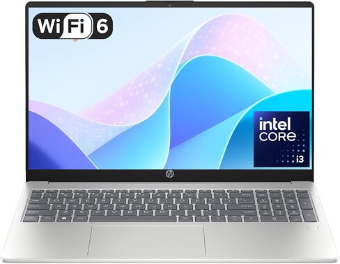 HP 15.6 FHD Business Laptop Computer with Office 365 for The Web • 2026 Edition • Intel 13th 8-Cores i3 CPU (Beat 11th i5) • 12GB RAM • 256GB SSD • Fingerprint Reader • Wi-Fi 6 • Win 11 • w/o Mouse in Saudi Arabia