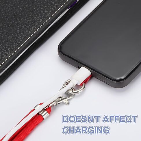 حبل هاتف uxcell، حزام هاتف كروس قابل للتعديل، حزام سلسلة للهاتف المحمول قابل للفصل مع عروات ربط in Kuwait