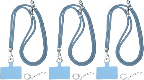 uxcell Phone Lanyard, Adjustable Crossbody Phone Strap Detachable Cellphone Chain Strap with Tether Tabs in Saudi Arabia