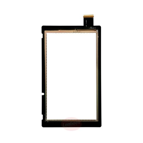 عدسة Lenboes الأمامية الخارجية LCD تعمل باللمس قطعة غيار محول رقمي للوحة زجاجية مع أداة فتح لنينتندو سويتش NS V2 HAC-001-01 2019 (ليس لـ NS V1 HAC-001) in Kuwait