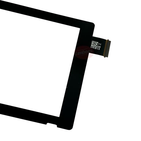 عدسة Lenboes الأمامية الخارجية LCD تعمل باللمس قطعة غيار محول رقمي للوحة زجاجية مع أداة فتح لنينتندو سويتش NS V2 HAC-001-01 2019 (ليس لـ NS V1 HAC-001) in Kuwait