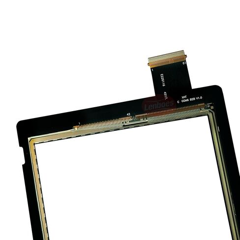 عدسة Lenboes الأمامية الخارجية LCD تعمل باللمس قطعة غيار محول رقمي للوحة زجاجية مع أداة فتح لنينتندو سويتش NS V2 HAC-001-01 2019 (ليس لـ NS V1 HAC-001) in Kuwait