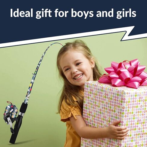 Kids Fishing Pole Set, Kids Telescopic Fishing Rod & Reel Combo for Children Boys Girls Ages 4-8, Universe Trave in Kuwait