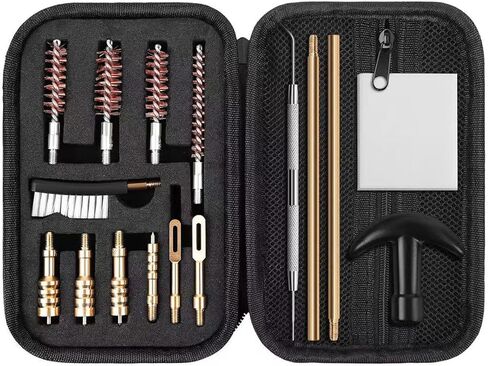 طقم تنظيف المسدس لـ .22.357.38،9mm.40.45 Cal طقم تنظيف المسدس in Kuwait