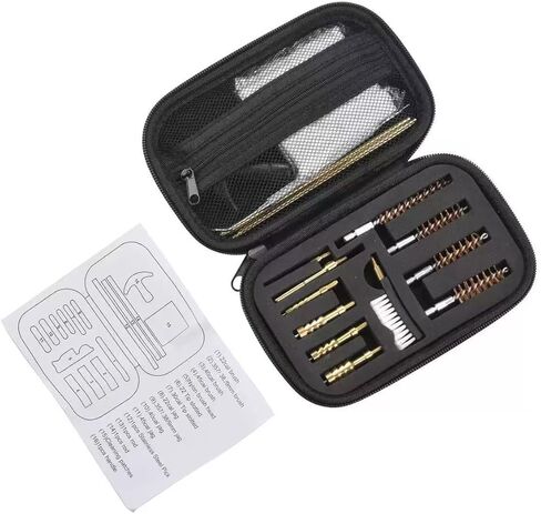 طقم تنظيف المسدس لـ .22.357.38،9mm.40.45 Cal طقم تنظيف المسدس in Kuwait