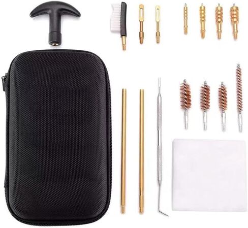 طقم تنظيف المسدس لـ .22.357.38،9mm.40.45 Cal طقم تنظيف المسدس in Kuwait