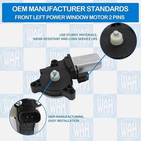 Rear Left Power Window Motor Compatible with Kia Sportage 2017-2022 Replace 83450-D9000 Rear Driver Side in Saudi Arabia