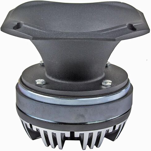 AudioPipe APHC-6256 5 Inch 400 Watt 8 Ohm Pro Compression Driver Tweeter Car Audio Speaker Amplifier Kit with Aluminum Horn, Black in Saudi Arabia
