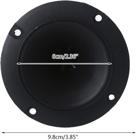 Speakers Tweeter,1 Pair 96Mm Speakers Tweeter Piezo Treble Piezoelectric Portable 3 Inches Diameter 9Mm Horn in Saudi Arabia