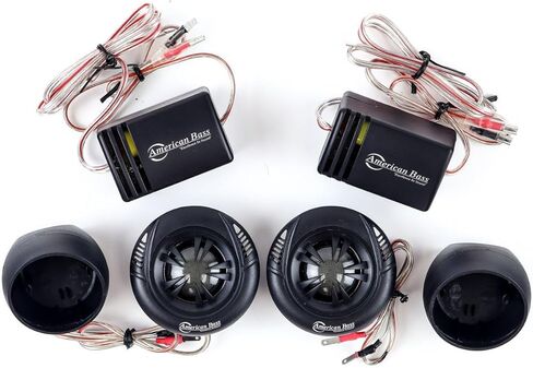 American Bass SQ T2 Teteron Dome Tweeters, 120, Pair in Saudi Arabia