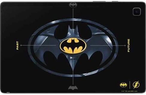 Skinit Tablet Decal Skin Compatible with Samsung Galaxy Tab A7 (2021) - Officially Licensed Warner Bros The Flash Movie: Batman Multiverse Logos Design in Saudi Arabia