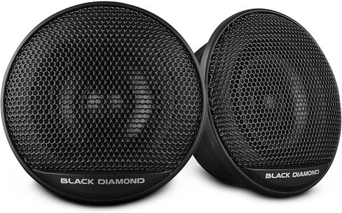 مكبر صوت BLACK DIAMOND DIA-DT13 مقاس 1 بوصة PEI - زوج، قطر 2.3 بوصة، 4 أوم، قوة ذروة 180 وات، مكبر صوت عالي التردد للسيارة in Saudi Arabia