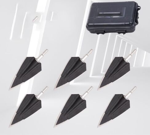 Replacement New Archery Arrowheads Compound Bow Broadhead 150 Grain for Big Animals with Box in Saudi Arabia