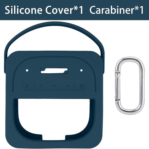 for Bose New SoundLink Micro 2nd Gen Bluetooth Speaker Silicone Cover(Twilight Blue) in Saudi Arabia